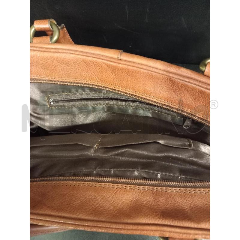 BORSA D BURANI MARRONE PELLE | Mercatino dell'Usato Roma porta di roma 3