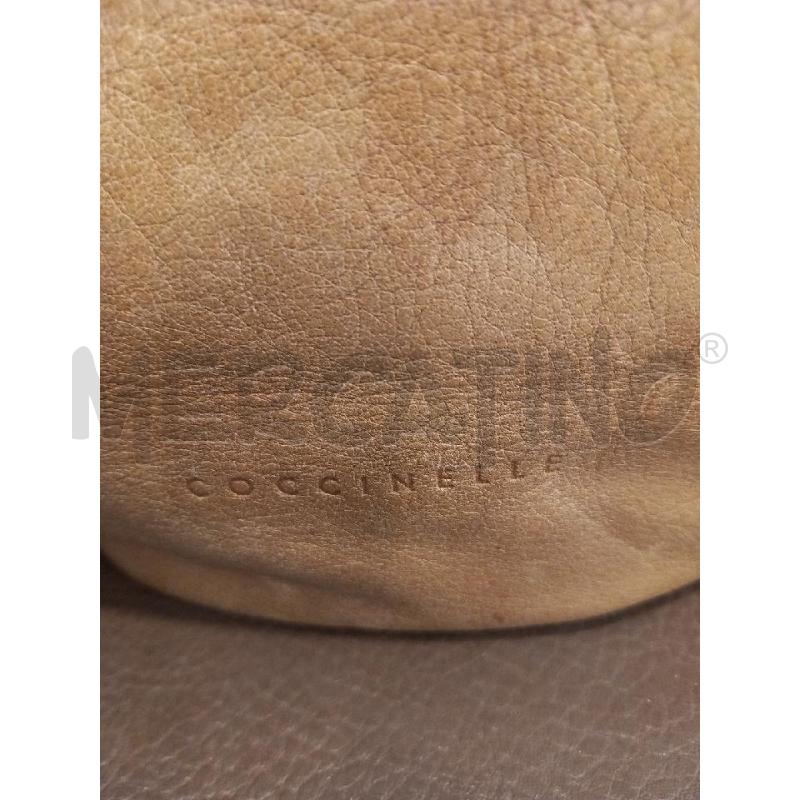 BORSA D COCCINELLE BEIGE PELLE | Mercatino dell'Usato Roma porta di roma 2