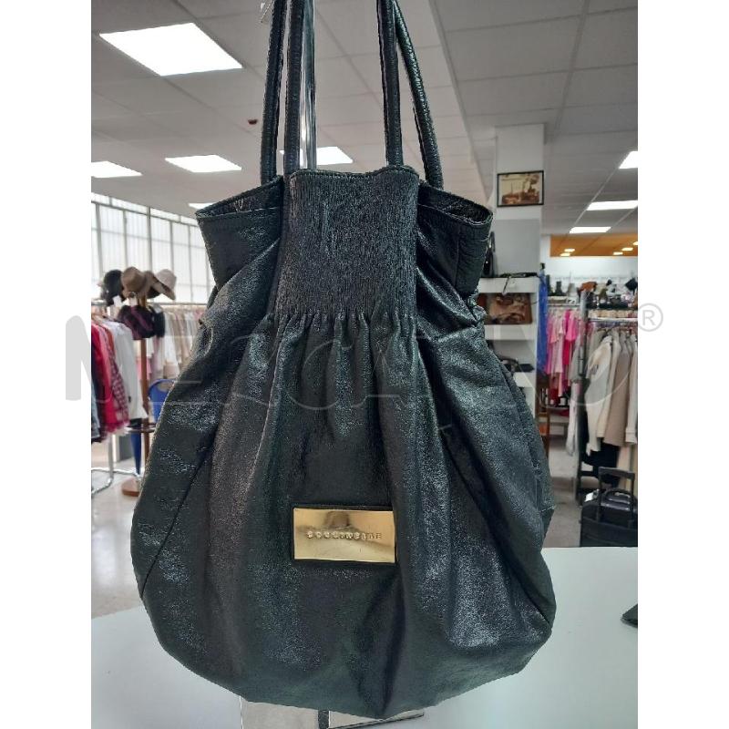 BORSA D COCCINELLE NERO PELLE | Mercatino dell'Usato Roma porta di roma 1
