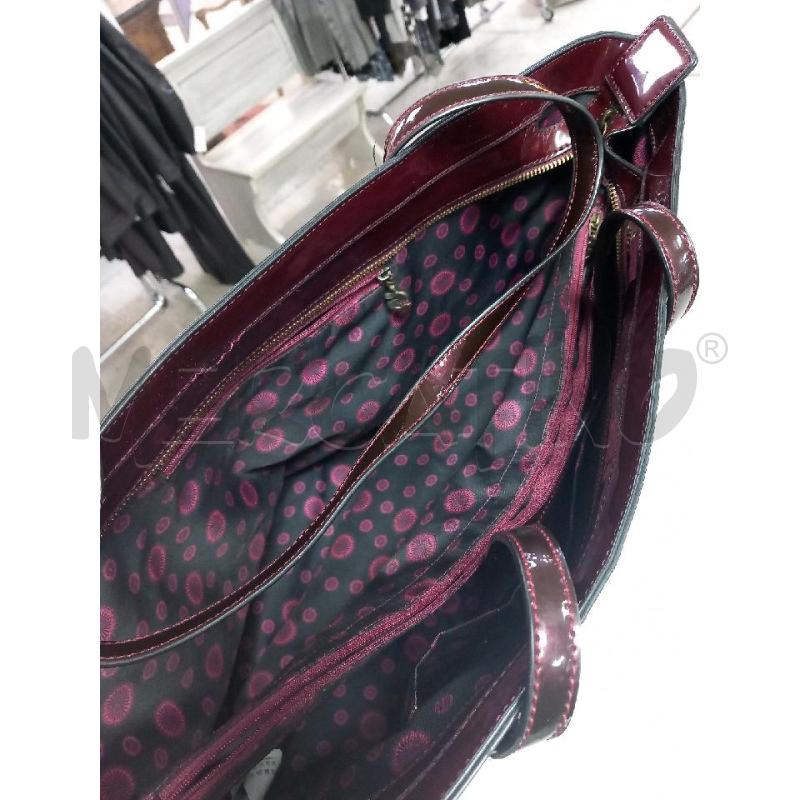 BORSA D DESIGUAL ROSSO VERNICE | Mercatino dell'Usato Roma porta di roma 4