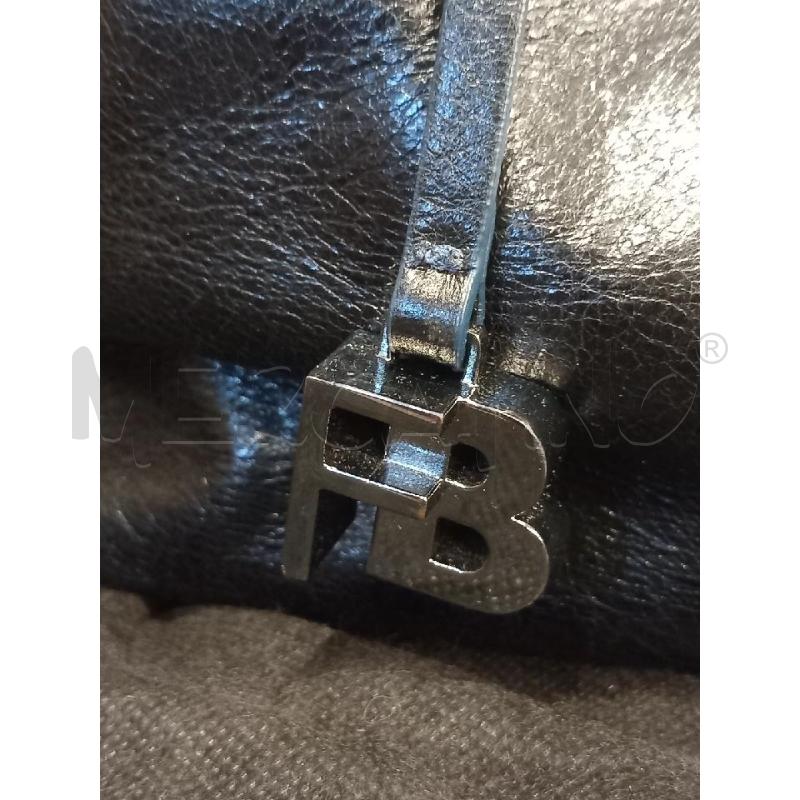 BORSA D FRANCESCO BIASIA NERO PELLE  | Mercatino dell'Usato Roma porta di roma 2