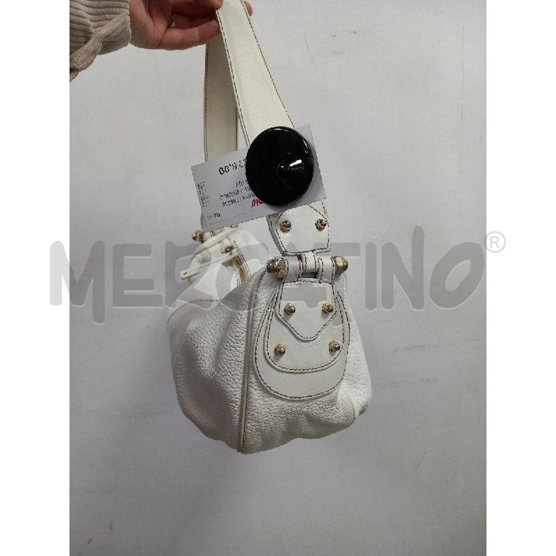 BORSA D FURLA BIANCO PELLE INT DA RIV | Mercatino dell'Usato Roma porta di roma 2
