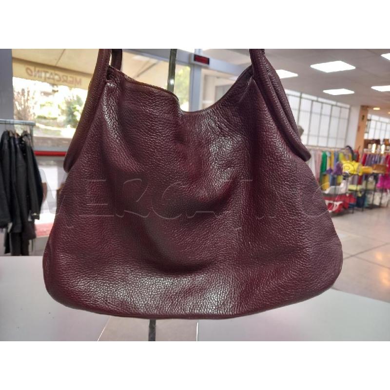 BORSA D FURLA BORDEAUX PELLE | Mercatino dell'Usato Roma porta di roma 2