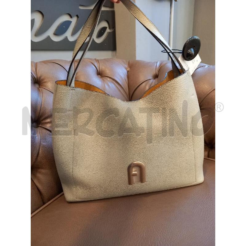 BORSA D FURLA GRIGIO  | Mercatino dell'Usato Roma porta di roma 1