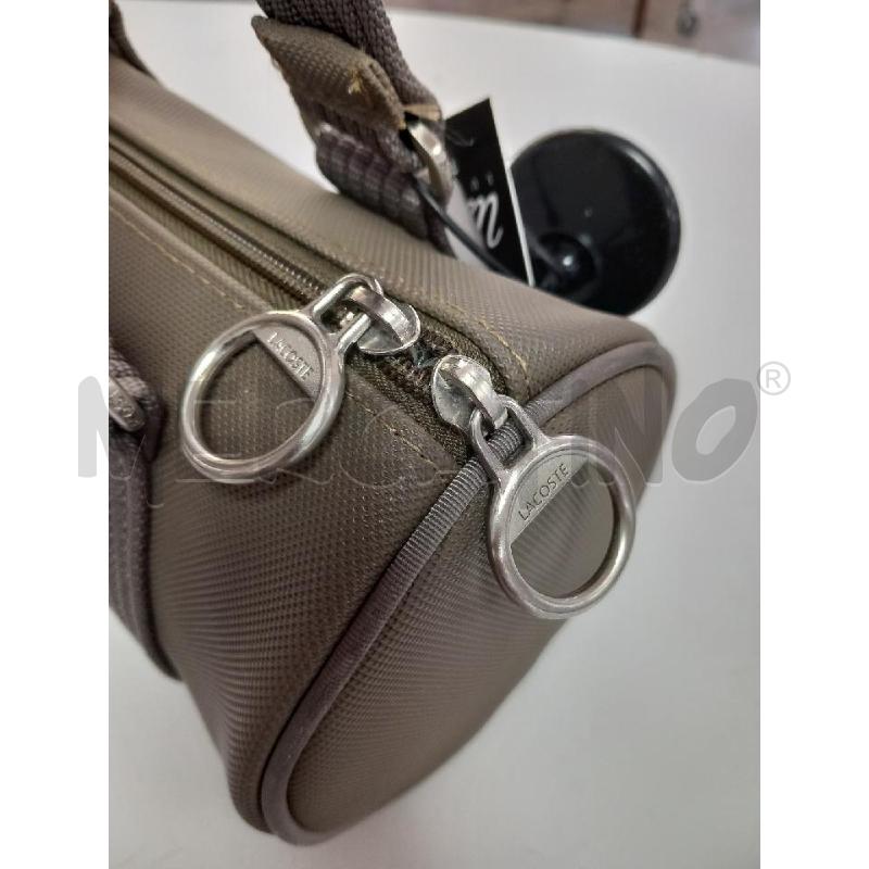 BORSA D LACOSTE BARILOTTO GRIGIO | Mercatino dell'Usato Roma porta di roma 2