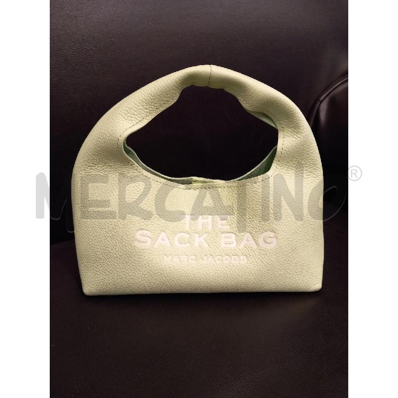 BORSA D MARC JACOBS THE SACK BAG VERDE MENTA | Mercatino dell'Usato Roma porta di roma 1