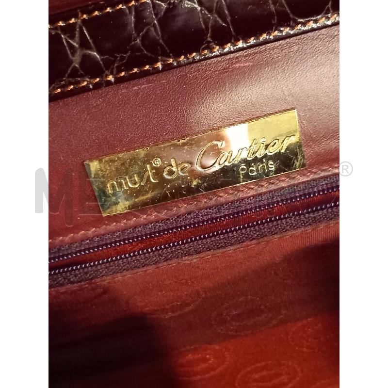 BORSA D MUST DE CARTIER VINTAGE DA RIV | Mercatino dell'Usato Roma porta di roma 4
