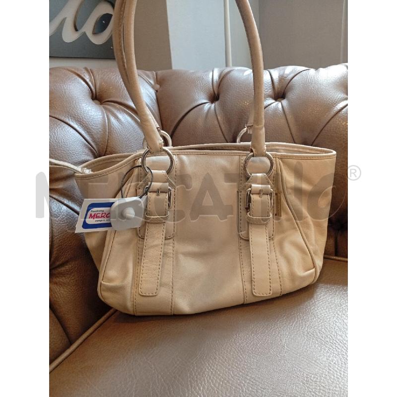 BORSA D NANNINI BEIGE | Mercatino dell'Usato Roma porta di roma 2