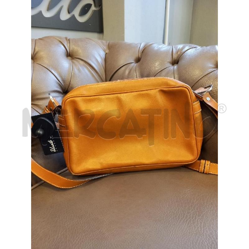 BORSA D PIERRE CARDIN PELLE MARRONE TRACOLLA | Mercatino dell'Usato Roma porta di roma 3
