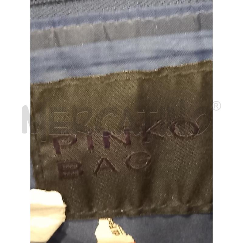 BORSA D PINKO BLU PAILLETTES | Mercatino dell'Usato Roma porta di roma 3