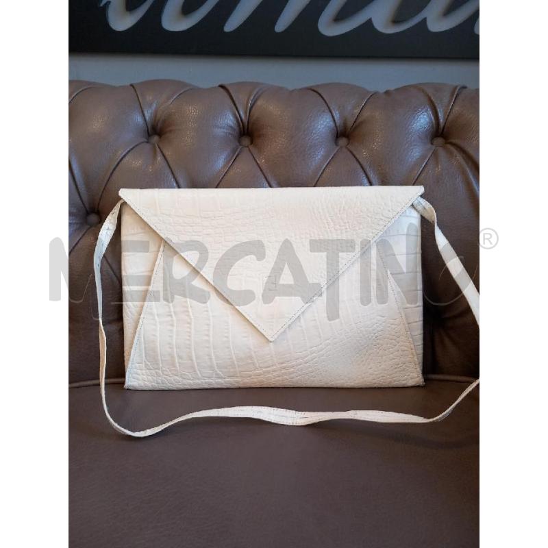 BORSA FENDI A BUSTA BIANCO TRACOLLA DA RIV | Mercatino dell'Usato Roma porta di roma 1