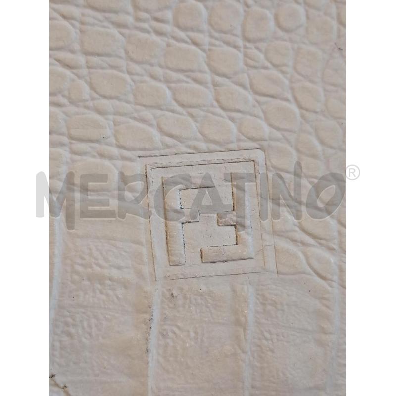 BORSA FENDI A BUSTA BIANCO TRACOLLA DA RIV | Mercatino dell'Usato Roma porta di roma 2