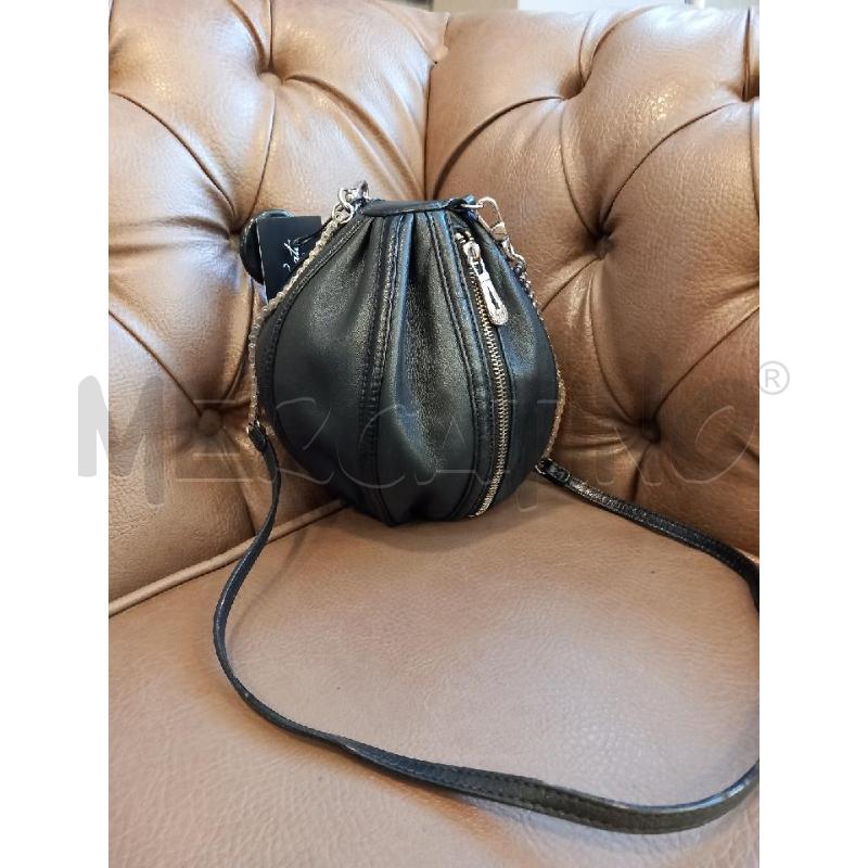 BORSETTA BELSTAFF NERO PELLE | Mercatino dell'Usato Roma porta di roma 1