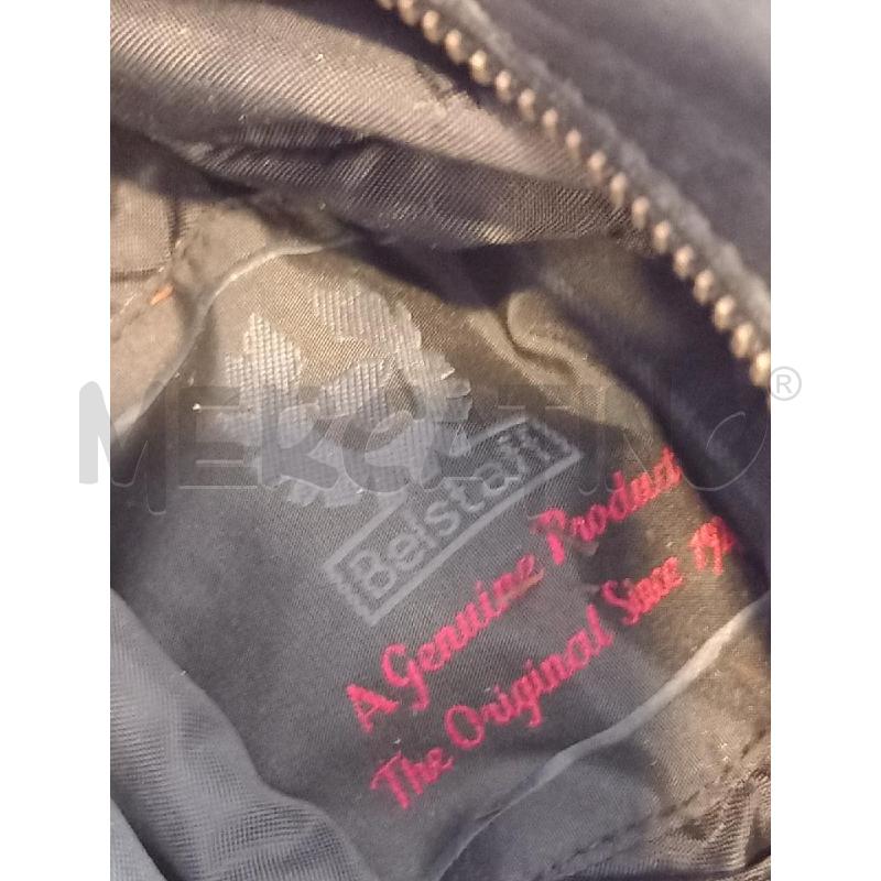 BORSETTA BELSTAFF NERO PELLE | Mercatino dell'Usato Roma porta di roma 3