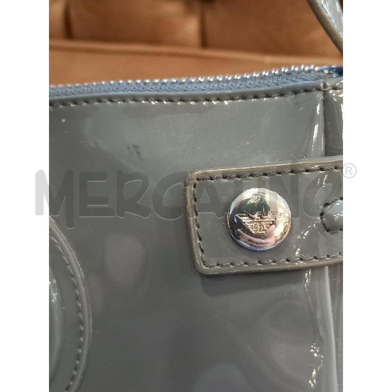 BORSETTA D ARMANI JEANS CARTA DA ZUCCHERO  | Mercatino dell'Usato Roma porta di roma 4