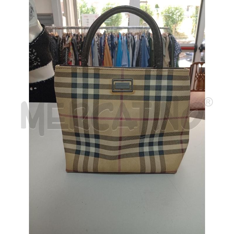 BORSETTA D BURBERRY NOVA CHECK DA RIV | Mercatino dell'Usato Roma porta di roma 1