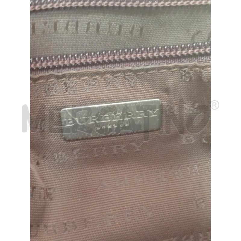 BORSETTA D BURBERRY NOVA CHECK DA RIV | Mercatino dell'Usato Roma porta di roma 4