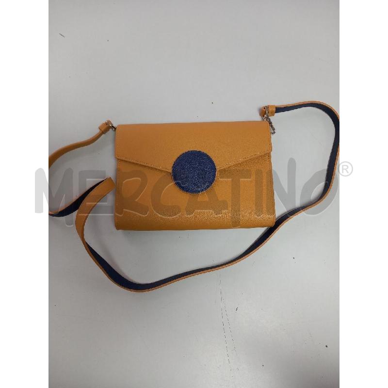 BORSETTA D CAMPO MARZIO BEIGE BLU TRACOLLA | Mercatino dell'Usato Roma porta di roma 1
