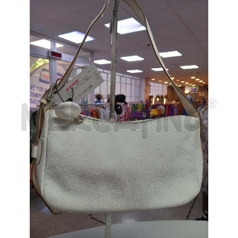 BORSETTA D FURLA BIANCO | Mercatino dell'Usato Roma porta di roma 1