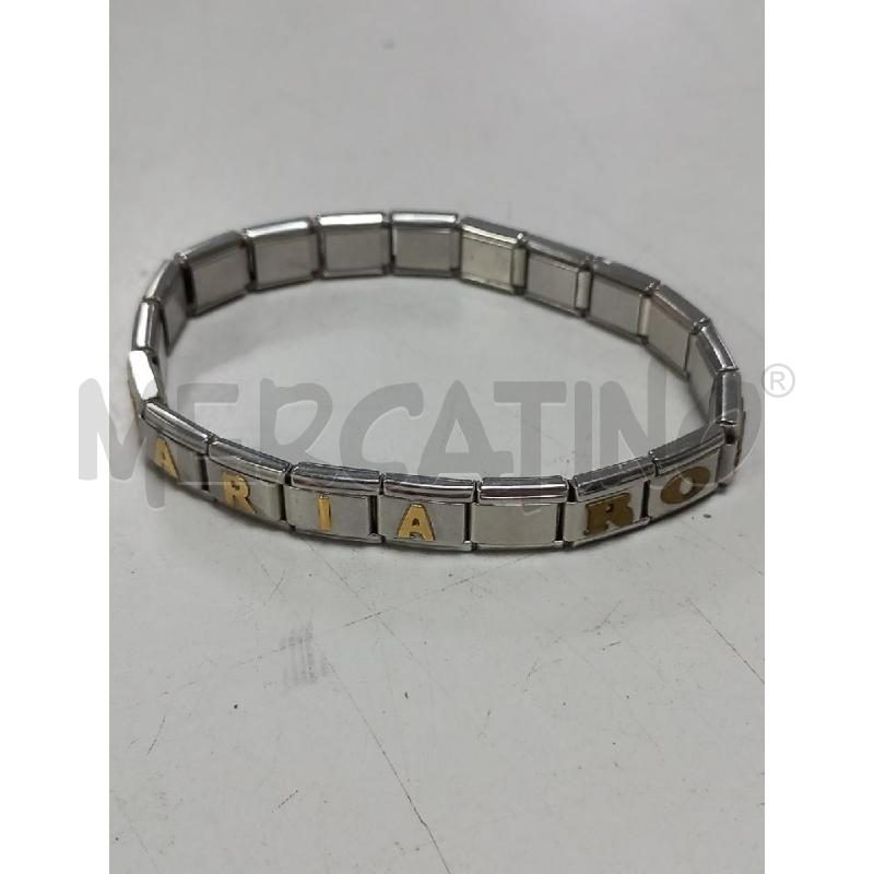 BRACCIALE MARIA ROSARIO MAGLIE DORATO  | Mercatino dell'Usato Roma porta di roma 1
