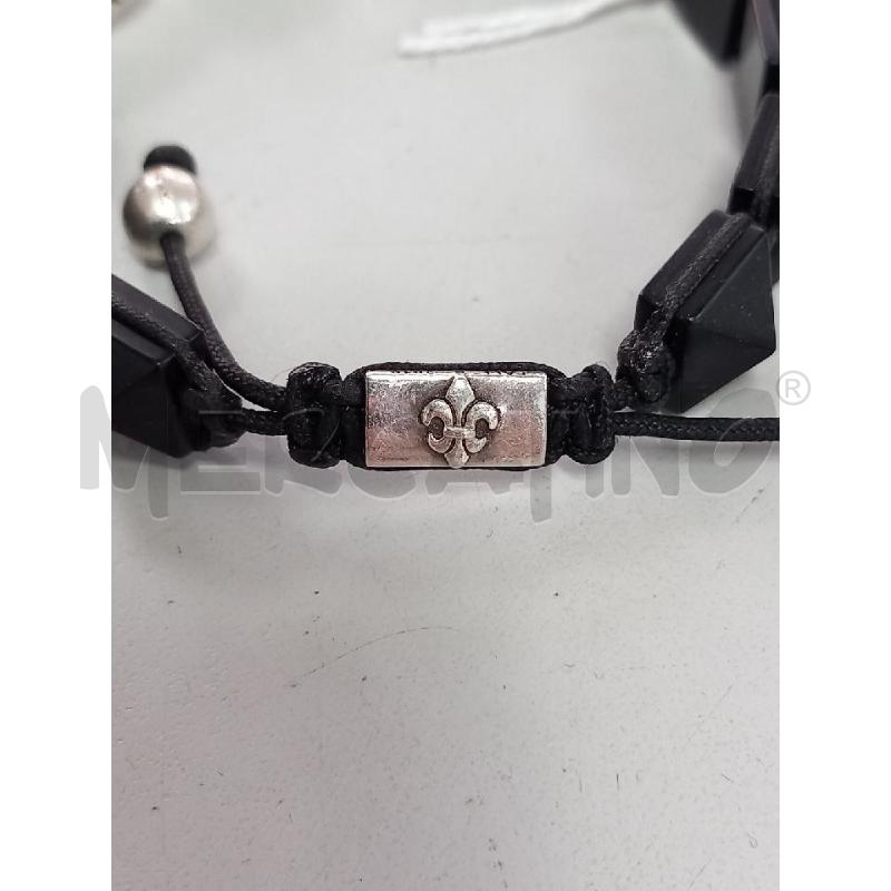 BRACCIALE NIALAYA NERO PIRAMIDALE | Mercatino dell'Usato Roma porta di roma 2