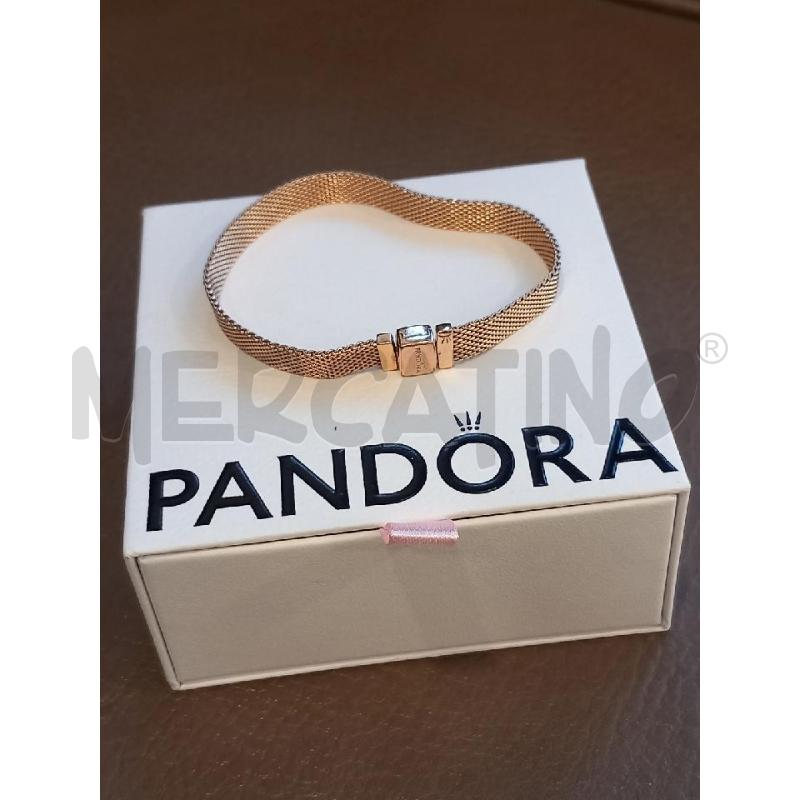 BRACCIALE PANDORA COLOR ORO ROSA | Mercatino dell'Usato Roma porta di roma 1