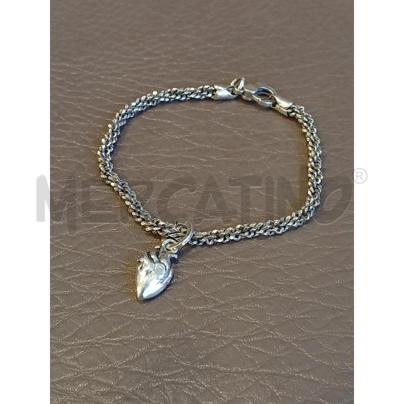 BRACCIALE RASPINI CUORE SACRO | Mercatino dell'Usato Roma porta di roma 1