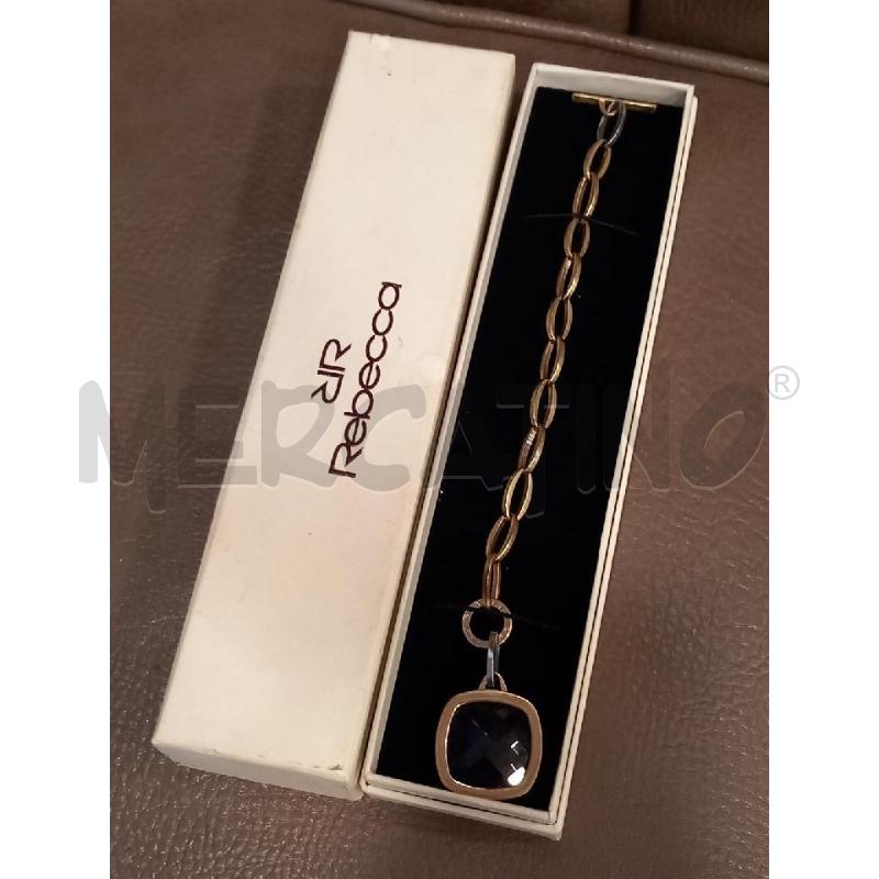 BRACCIALE REBECCA CIONDOLO PIETRA BLU | Mercatino dell'Usato Roma porta di roma 1