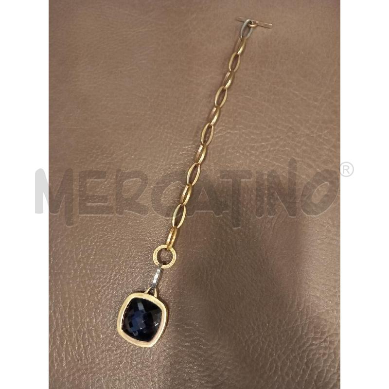 BRACCIALE REBECCA CIONDOLO PIETRA BLU | Mercatino dell'Usato Roma porta di roma 2
