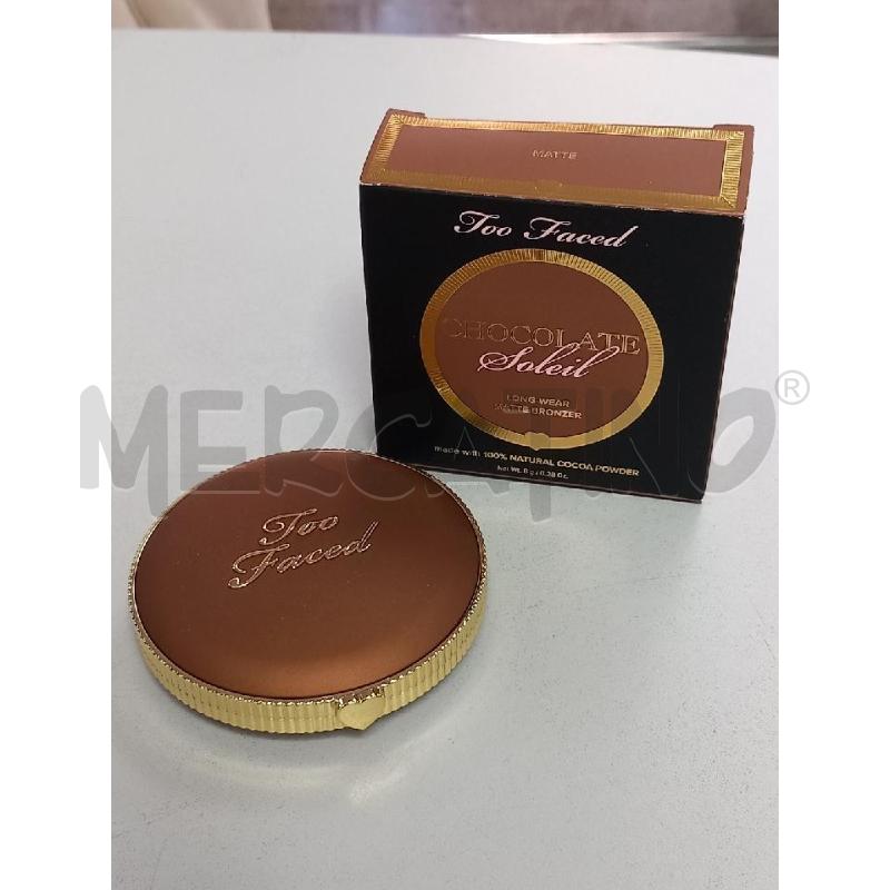 BRONZER TOO FACED CHOCOLATE SOLEIL | Mercatino dell'Usato Roma porta di roma 1