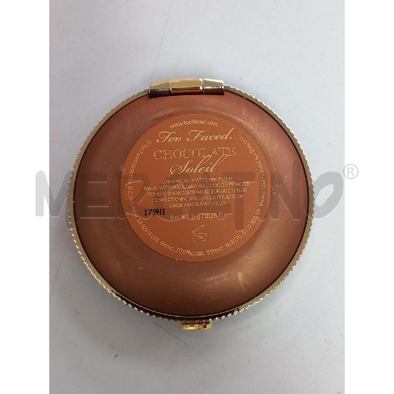 BRONZER TOO FACED CHOCOLATE SOLEIL | Mercatino dell'Usato Roma porta di roma 2