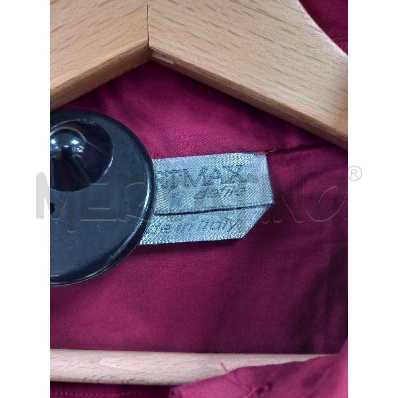 CAMICIABODY DONNA SPORTMAX  BORDEAUX | Mercatino dell'Usato Roma porta di roma 2