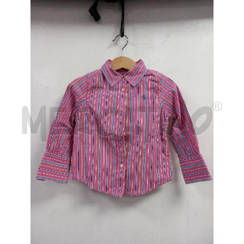 CAMICIA B RALPH LAUREN ROSA RIGHE  | Mercatino dell'Usato Roma porta di roma 1