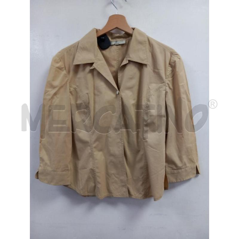 CAMICIA DONNA BLUNAUTA BEIGE | Mercatino dell'Usato Roma porta di roma 1