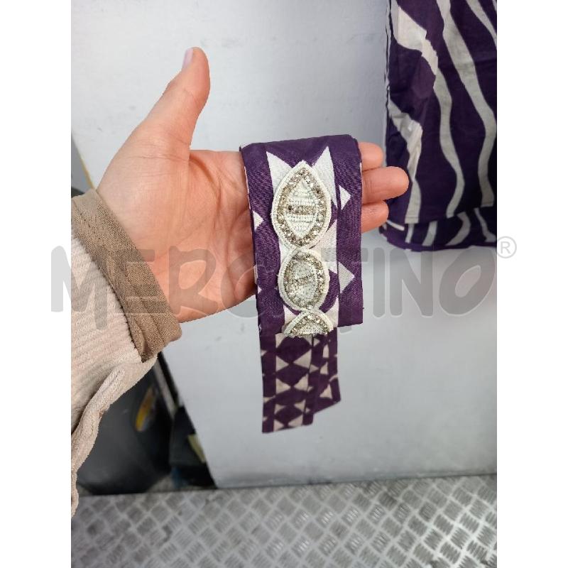 CAMICIA DONNA LIVIANA CONTI VIOLA FANTASIA  | Mercatino dell'Usato Roma porta di roma 3