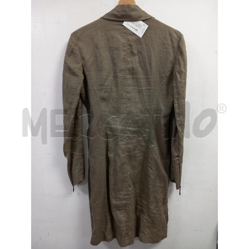 CAMICIA DONNA LUNGA LINO IGJEANS MARRONE | Mercatino dell'Usato Roma porta di roma 2