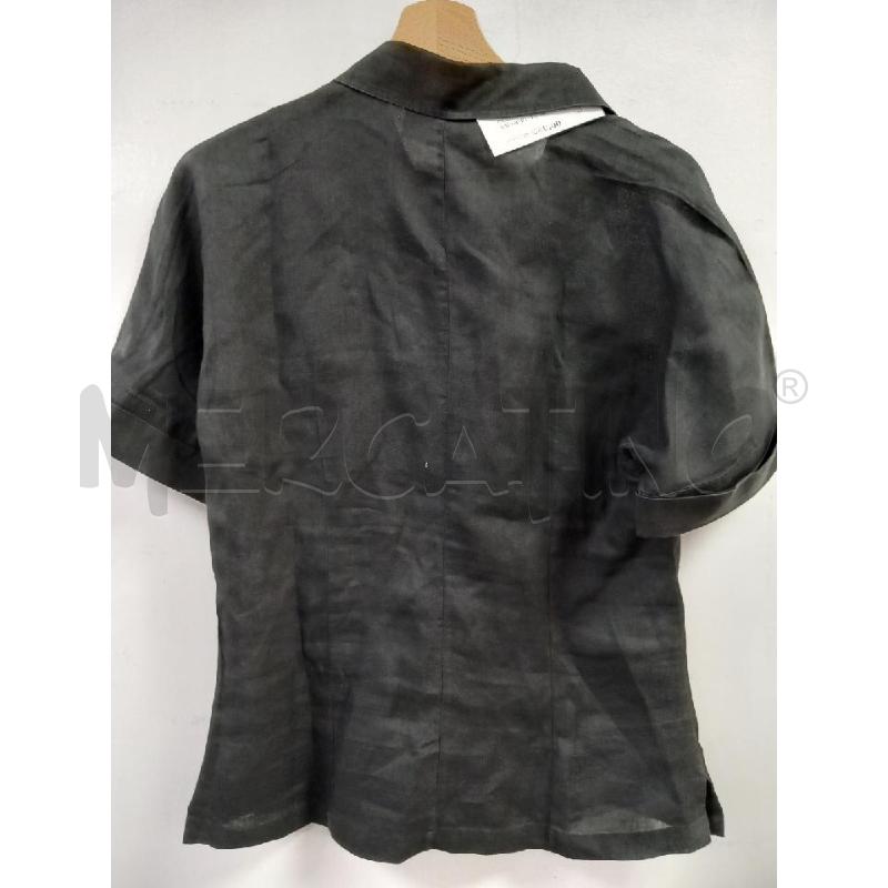 CAMICIA DONNA MAXMARA LINO NERA | Mercatino dell'Usato Roma porta di roma 2