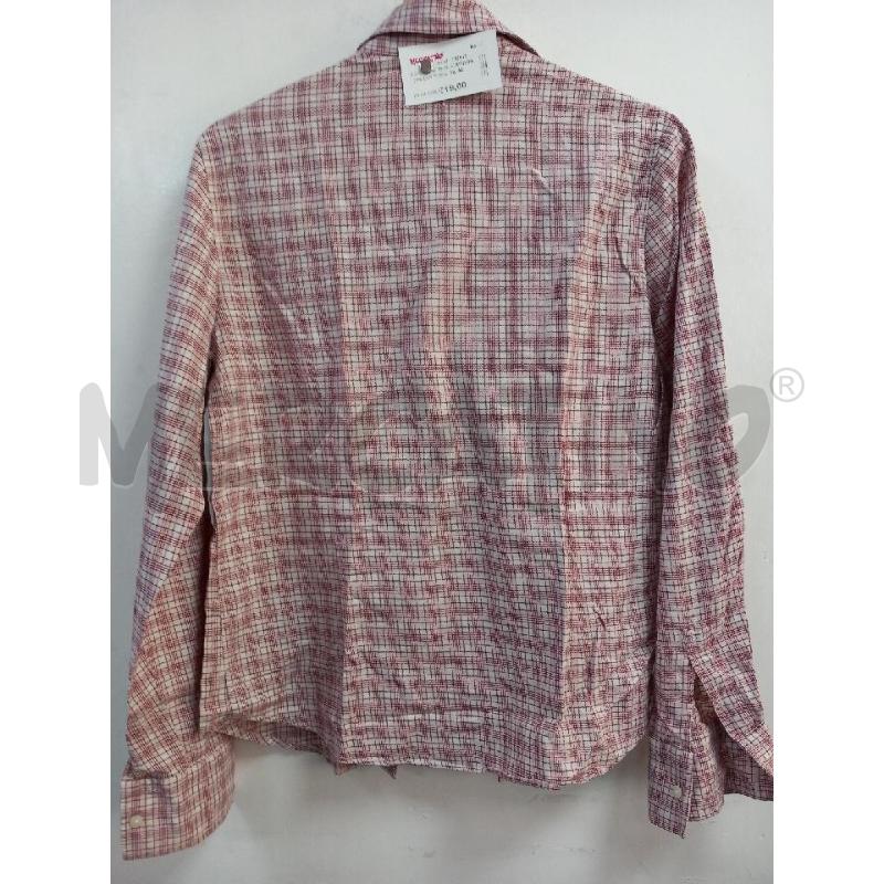 CAMICIA DONNA SUPERGA TARTAN ROSA | Mercatino dell'Usato Roma porta di roma 2