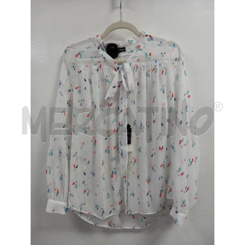 CAMICIA DONNA  EMPORIO ARMANI BIANCA  | Mercatino dell'Usato Roma porta di roma 1