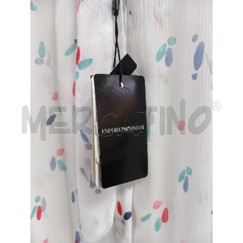 CAMICIA DONNA  EMPORIO ARMANI BIANCA  | Mercatino dell'Usato Roma porta di roma 3
