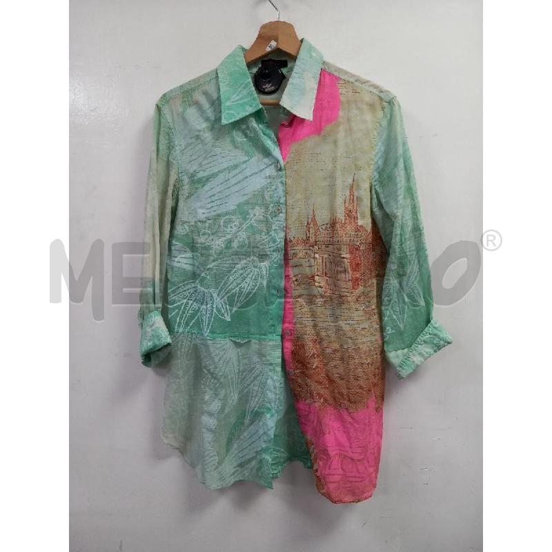CAMICIA D CUSTO BARCELONA VERDE | Mercatino dell'Usato Roma porta di roma 1