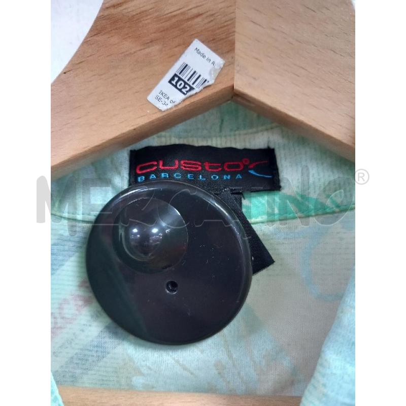CAMICIA D CUSTO BARCELONA VERDE | Mercatino dell'Usato Roma porta di roma 2