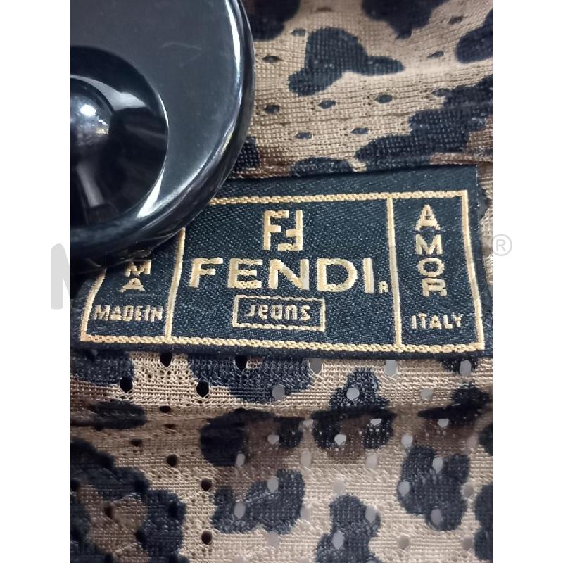 CAMICIA D FENDI BEIGE MACULATO TRAFORATO | Mercatino dell'Usato Roma porta di roma 2