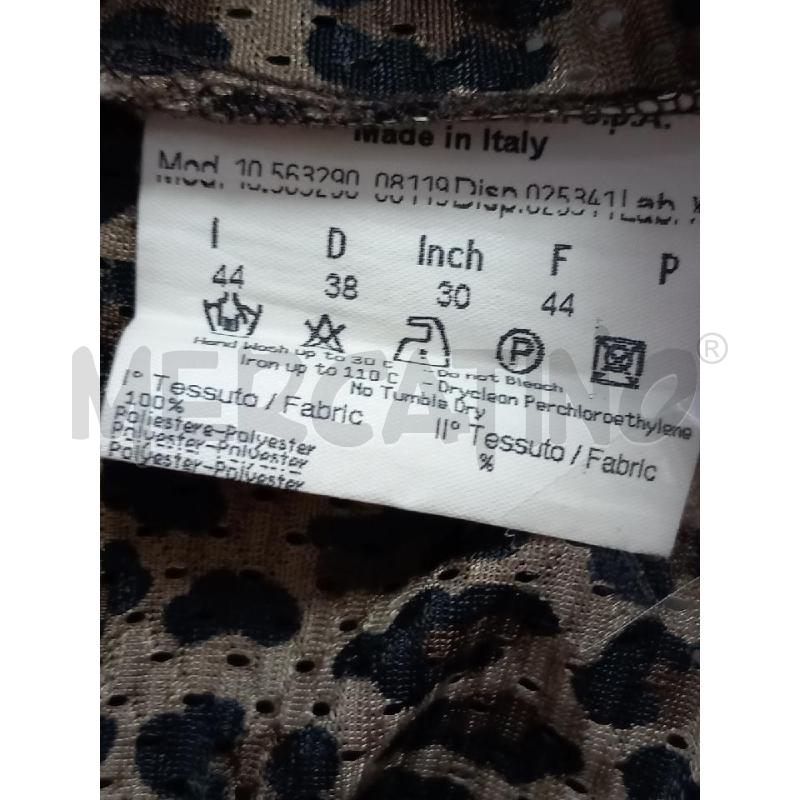 CAMICIA D FENDI BEIGE MACULATO TRAFORATO | Mercatino dell'Usato Roma porta di roma 4