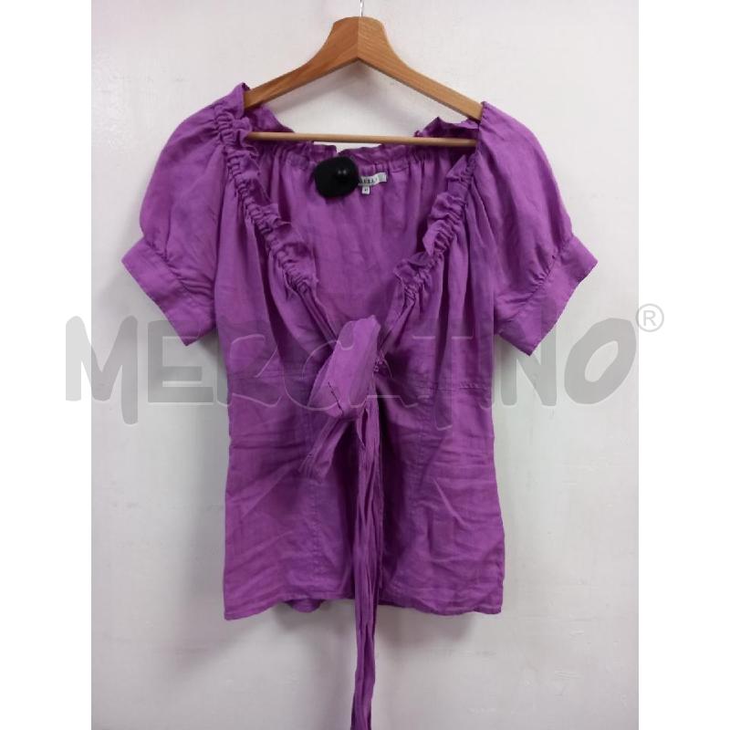 CAMICIA D MARELLA VIOLA LINO | Mercatino dell'Usato Roma porta di roma 1