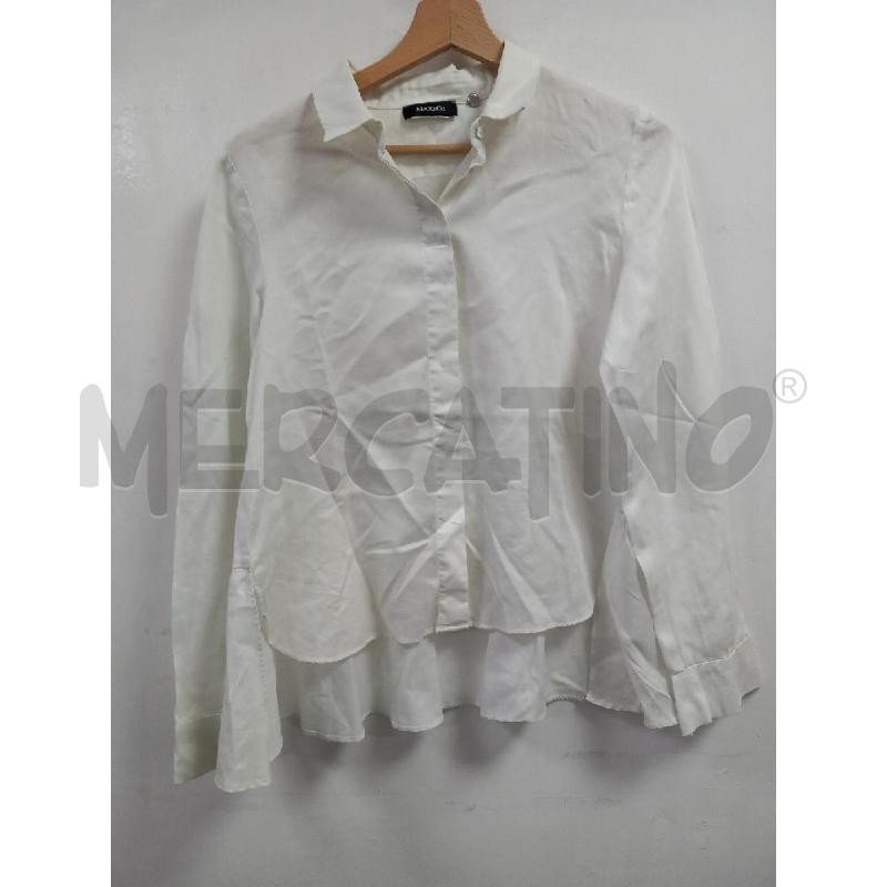CAMICIA D MAX&CO BIANCO | Mercatino dell'Usato Roma porta di roma 1