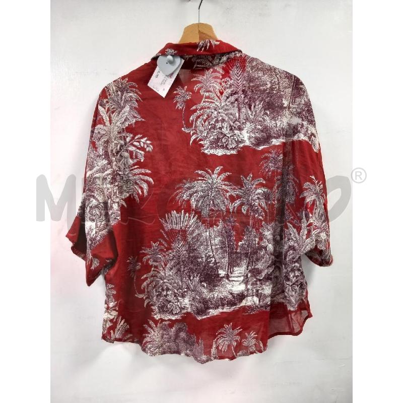 CAMICIA D OLTRE ROSSO FANTASIA  | Mercatino dell'Usato Roma porta di roma 2