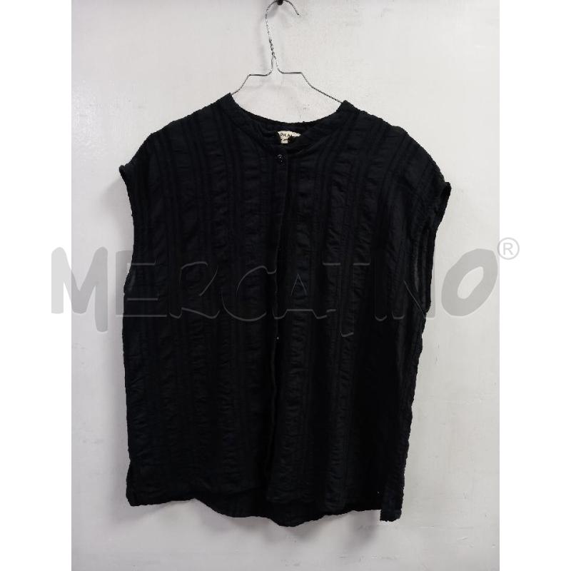 CAMICIA D SURKANA NERO  | Mercatino dell'Usato Roma porta di roma 1