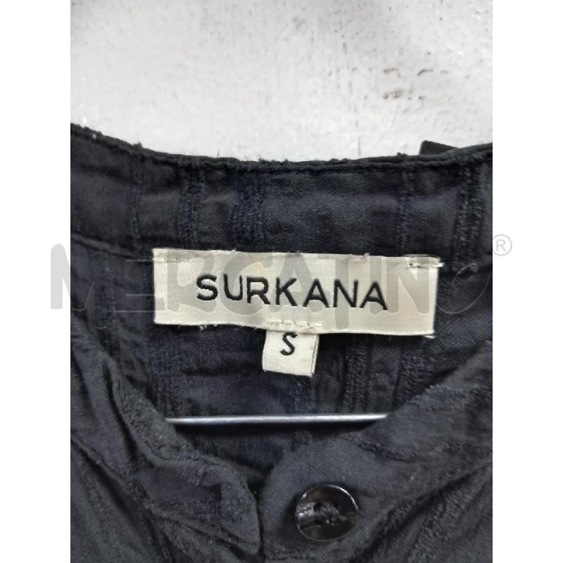 CAMICIA D SURKANA NERO  | Mercatino dell'Usato Roma porta di roma 2