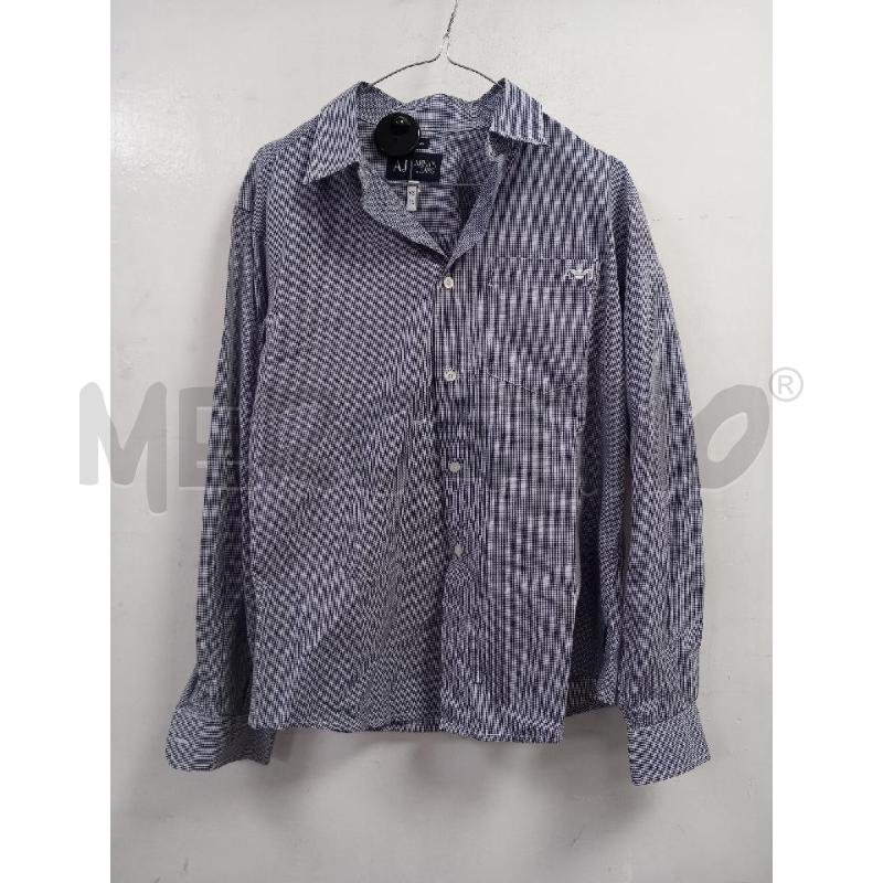 CAMICIA UOMO ARMANI JEANS TARTAN BLU | Mercatino dell'Usato Roma porta di roma 1
